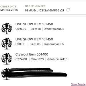 New bundle for anaroman135